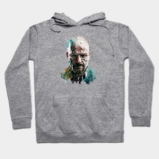 Walter White Watercolor Design Hoodie